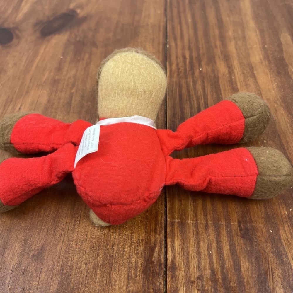 Hallmark Randy Christmas Reindeer‎ Red Stuffed Animal Plush Toy Rodney Friends - Picture 8 of 10